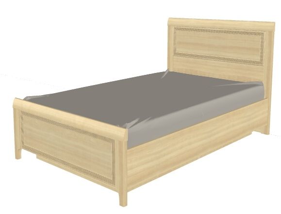 Фото Кровать односпальная Карина КР-1021 (СМ 120х200) с подъемным механизмом от производителя Лером в Щёлкино по цене 43 050 ₽