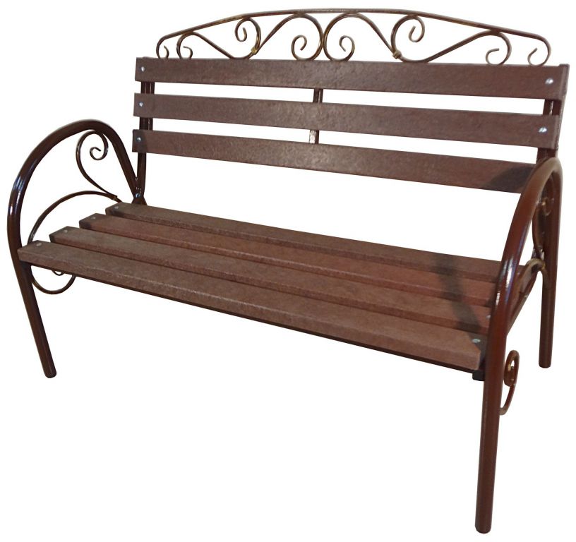 Фото Скамья Дуэт-Люкс (1264х680хh930) от производителя Металл-Конструкция в Щёлкино по цене 11 280 ₽