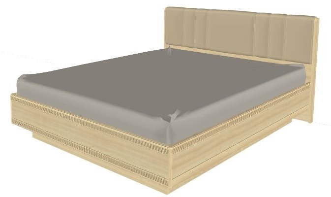 Фото Кровать двуспальная Карина КР-1013 (СМ 160х200) с подъемным механизмом от производителя Лером в Щёлкино по цене 41 360 ₽