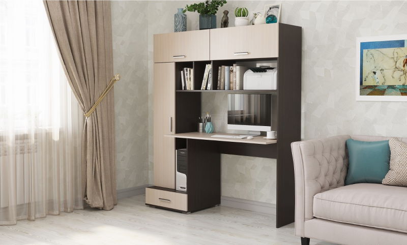 Фото Стол компьютерный ПКС-1 от производителя ПАМИР в Щёлкино по цене 12&nbsp;720 ₽