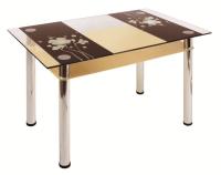 Стол обеденный 3.7 с полкой  в интернет магазине Планета Комфорта Фото stoly-obedennye-neraskladnye стол обеденный 3.7 с полкой  производитель Мебель из стекла