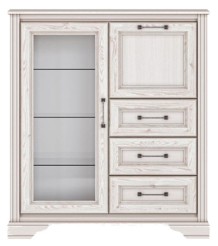 Фото Тумба Stylius B169-KOM1W1B3S (с подсветкой) от производителя Black Red White (БРВ) в Щёлкино по цене 37 910 ₽