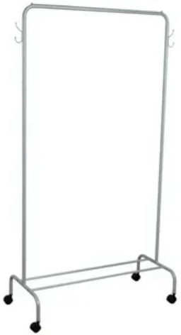 Фото Вешалка гардеробная Радуга 2 на колесах от производителя Завод металлических изделий в Щёлкино по цене 2 150 ₽