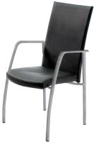 Стул для посетителя Тренд (хром) (Материал обивки: экокожа, цвет обивки: есо-12 (Фабрикант) ) в Щёлкино от производителя 