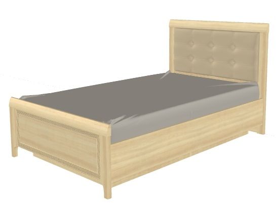 Фото Кровать двуспальная Карина КР-1032 (СМ 140х200) с подъемным механизмом от производителя Лером в Щёлкино по цене 42 700 ₽