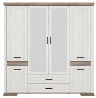 Шкаф четырехдверный