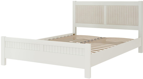 Фото Кровать двуспальная Фрида (СМ 160х200) без основания с универсальными царгами от производителя Браво-мебель в Щёлкино по цене 22 850 ₽