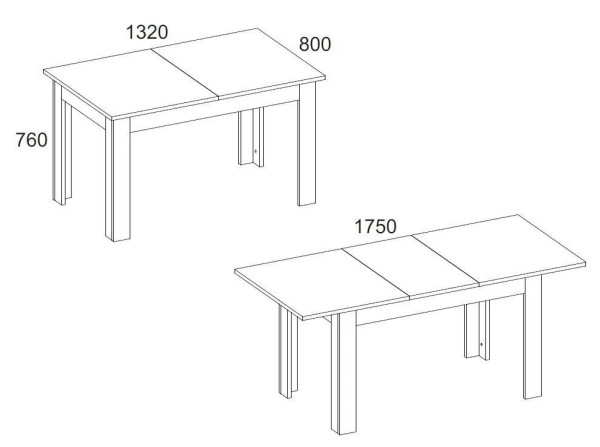 Фото Стол раздвижной Брасс (Brass) от производителя Анрэкс в Щёлкино по цене 16 170 ₽