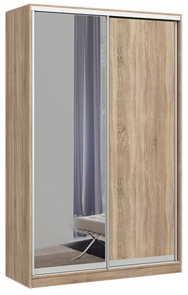 Фото Шкаф-купе Оскар 2.5 (1,5х0,6х2,3 - 2 двери) от производителя Мебель Маркет в Щёлкино по цене 42 870 ₽