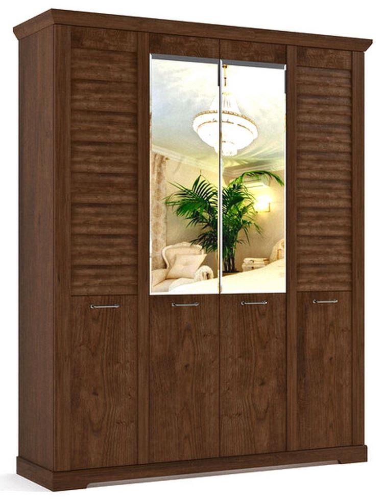 Фото Шкаф Кантри (186) четырехдверный от производителя СБК в Щёлкино по цене 36 180 ₽