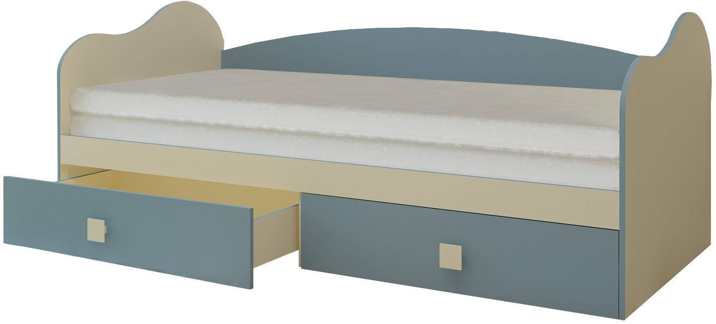 Фото Кровать-тахта Радуга (СМ 80х200) от производителя Горизонт в Щёлкино по цене 13&nbsp;460 ₽