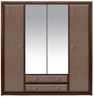Шкаф четырехдверный венге магия