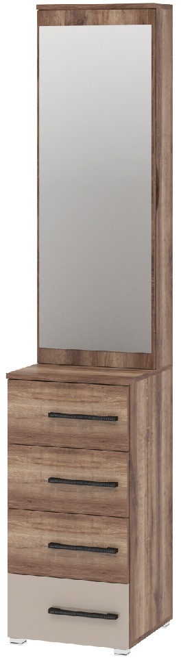 Фото Секция с зеркалом Ника от производителя Регина в Щёлкино по цене 8 880 ₽