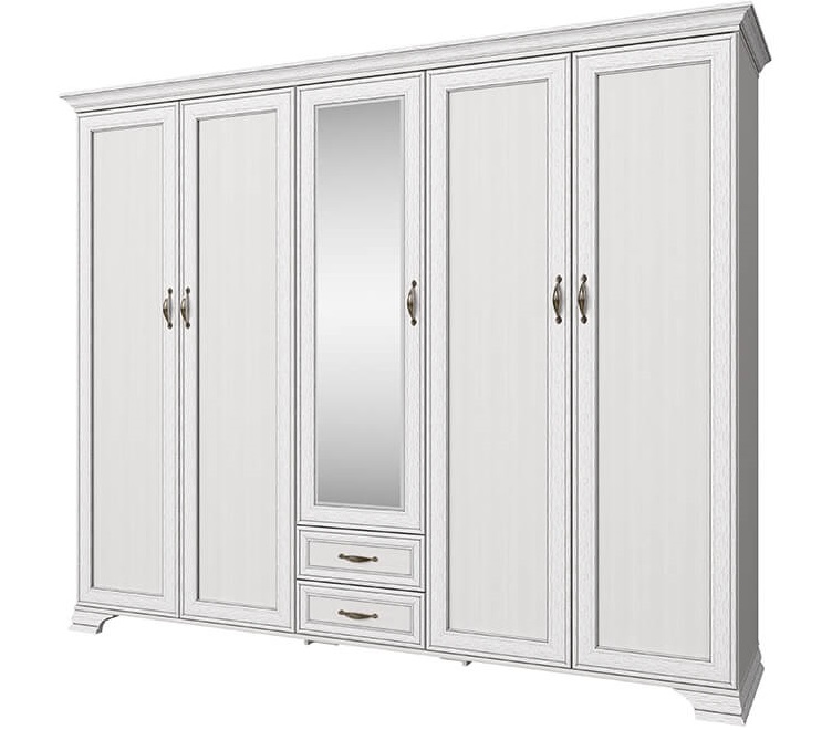 Фото Шкаф 5DG2SZ Тиффани (Tiffany) (259) пятидверный от производителя Анрэкс в Щёлкино по цене 108 200 ₽