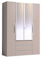 Шкаф Брауни (Brownie)-555 (160) четырехдверный (мокко, мокко-белый,(Глазов)) в Щёлкино от производителя 