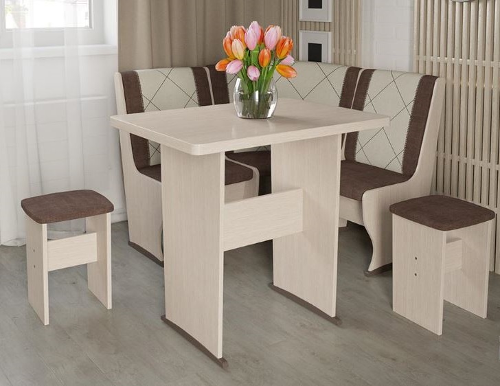 Фото Кухонный уголок-комплект Челси мини от производителя ТриЯ в Щёлкино по цене 18 440 ₽