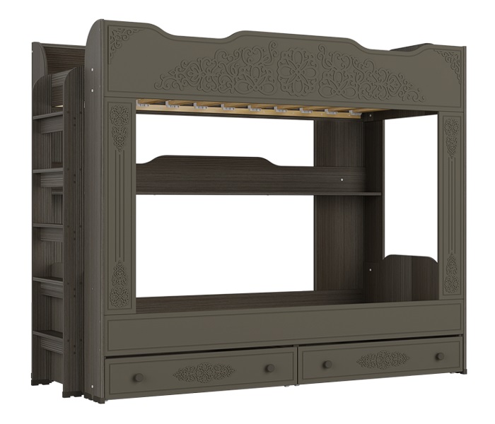 Фото Кровать двухъярусная Ассоль плюс АС-25 (СМ 90х200)  от производителя Компасс в Щёлкино по цене 46 720 ₽