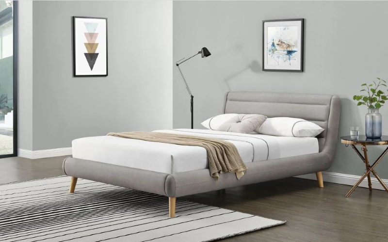 Фото Кровать двуспальная Halmar Elanda (СМ 140х200) c ортопедическим основанием от производителя Halmar  в Щёлкино по цене 39 720 ₽