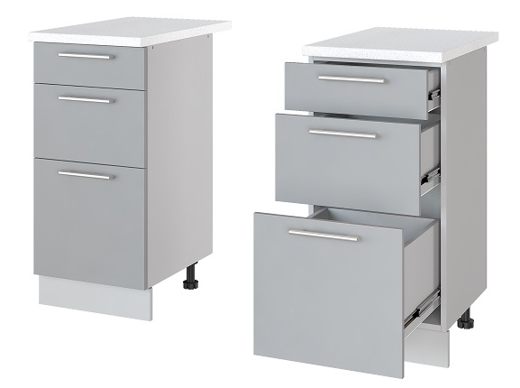 Фото Кухня Бронкс стол-рабочий Н-43 от производителя Леко в Щёлкино по цене 6&nbsp;490 ₽