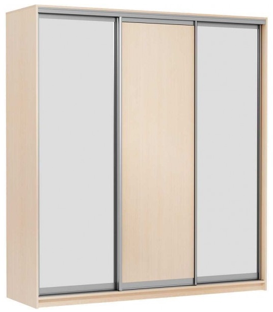 Фото Шкаф-купе Мираж 17 (1,7х0,62 - 3 двери) от производителя Фант-мебель в Щёлкино по цене 30 890 ₽