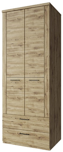 Фото Шкаф 2DG2S Дорсет (Doorset) (80) двухдверный от производителя Анрэкс в Щёлкино по цене 25 870 ₽