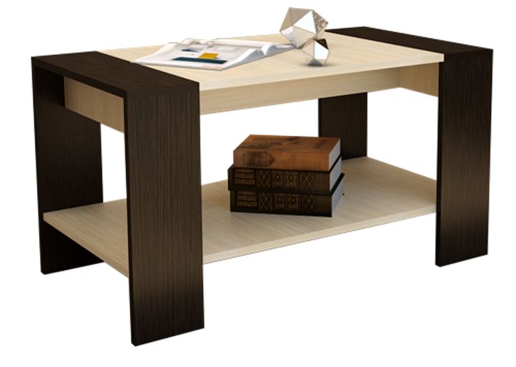 Фото Стол журнальный Квадро от производителя Горизонт в Щёлкино по цене 1&nbsp;990 ₽