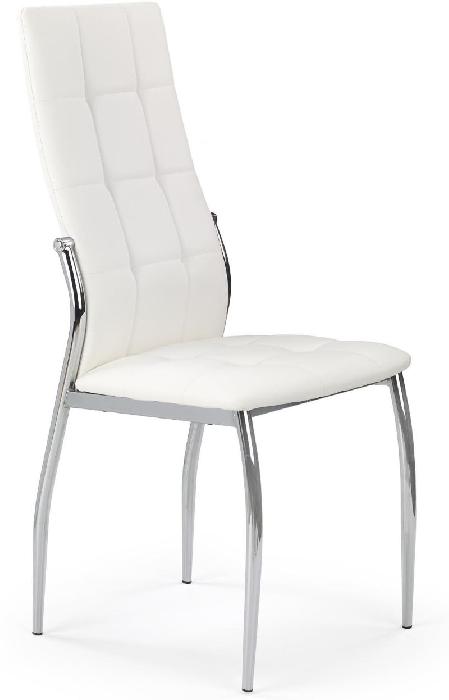 Стул Halmar K209 ( Обивка стула:экокожа , хром, белый (Halmar ) )