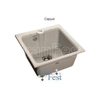 Мойка Granfest GF-P420 (ГР 420х420хh200) (шир.ящ.min 400) (Цвет мойки черный) в Щёлкино от производителя в интернет магазине Планета Комфорта Мойка Granfest GF-P420 (ГР 420х420хh200) (шир.ящ.min 400) (Цвет мойки черный) в Щёлкино от производителя