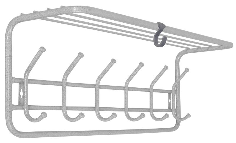 Фото Вешалка с полкой 80 от производителя Завод металлических изделий в Щёлкино по цене 1 090 ₽