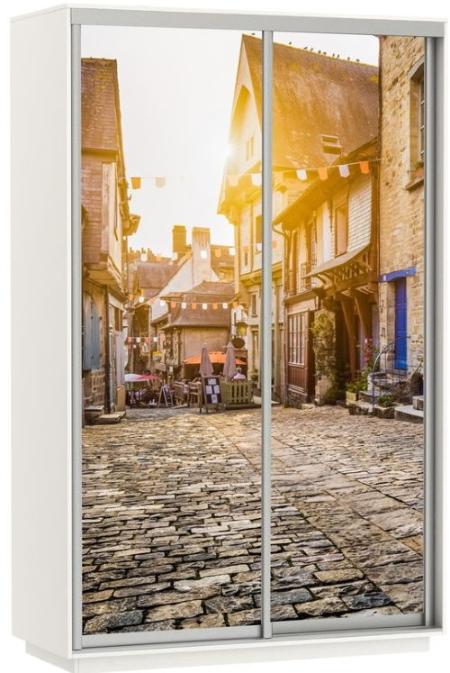 Фото Шкаф-купе Экспресс Дуо Фото (1,2х0,6х2,4 - 2 двери) от производителя Мебельная компания Е1 в Щёлкино по цене 34&nbsp;580 ₽