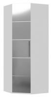 Шкаф Вива ШРУ (84) угловой с зеркалом (белый, зеркало,(Браво-мебель)) в Щёлкино от производителя 