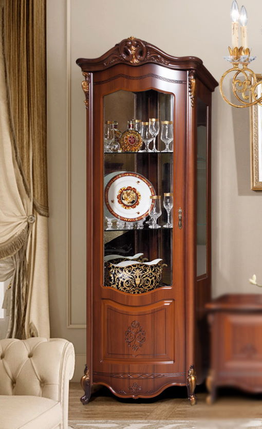 Фото Шкаф-витрина Аллегро 2 от производителя Слониммебель в Щёлкино по цене 39&nbsp;300 ₽