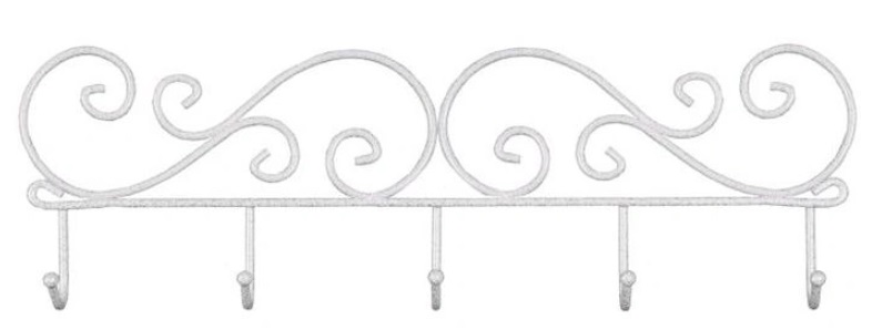 Фото Вешалка настенная Кружева 5 от производителя Завод металлических изделий в Щёлкино по цене 300 ₽