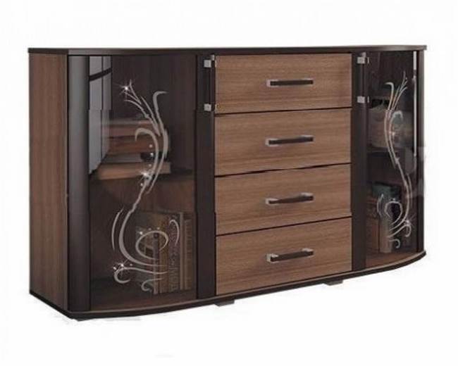 Фото Комод комбинированный Грация  от производителя Мебелони в Щёлкино по цене 8&nbsp;080 ₽