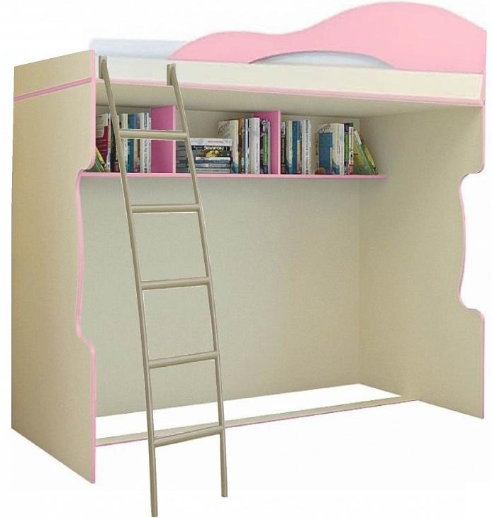 Фото Кровать 2-этаж Радуга (СМ 80х200) от производителя Горизонт в Щёлкино по цене 16 380 ₽