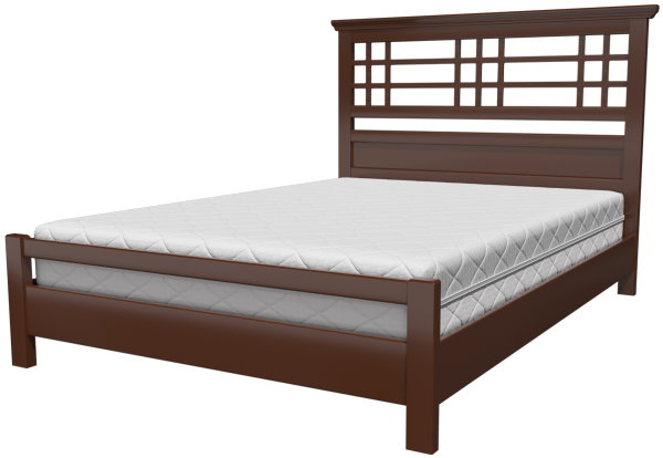 Фото Кровать двуспальная Герда (СМ 140х200) без основания с универсальными царгами от производителя Браво-мебель в Щёлкино по цене 22 190 ₽