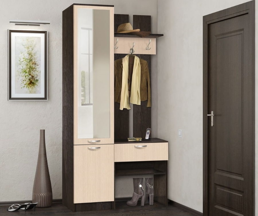 Фото Прихожая Иннэс-3 (левая) от производителя Диал в Щёлкино по цене 7 650 ₽