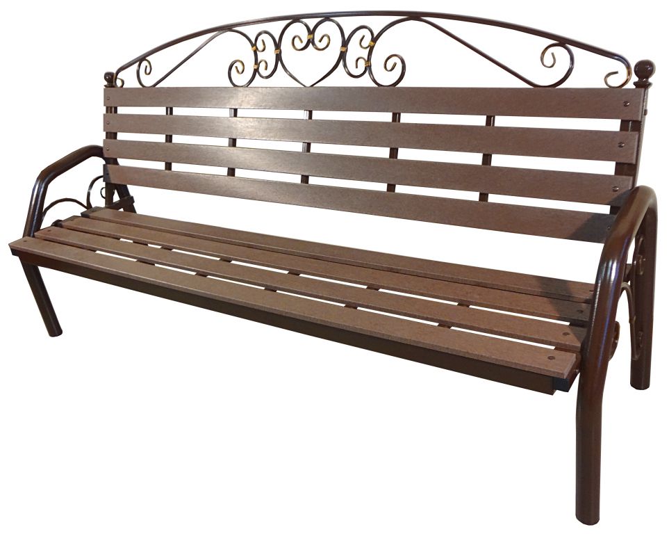 Фото Скамья Геркулес (2070х570хh880) от производителя Металл-Конструкция в Щёлкино по цене 15 270 ₽