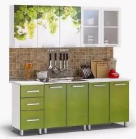 Фото kukhni-gotovye кухня люкс лоза (2,0) производитель БТС 