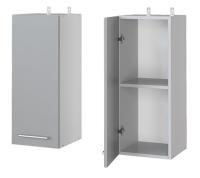 Кухня Монс шкаф навесной А-930 (белый, графит,(Леко)) в Щёлкино от производителя 