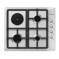 Варочная поверхность комбинированная 4-х комф. MEHS 64 97 (590х520) (Материал Металл , Цвет Металлик) в Щёлкино от производителя в интернет магазине Планета Комфорта Варочная поверхность комбинированная 4-х комф. MEHS 64 97 (590х520) (Материал Металл , Цвет Металлик) в Щёлкино от производителя