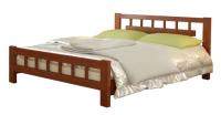 Фото  кровать односпальная натали-5 (см 90х200) без основания с универсальными царгами производитель Браво-мебель