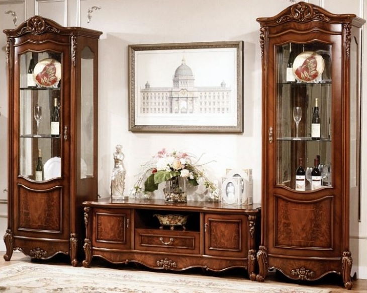 Фото Шкаф-витрина Аллегро 3 от производителя Слониммебель в Щёлкино по цене 41&nbsp;950 ₽