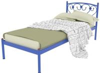 Фото krovati-detski кровать односпальная ева (см 90х200) трубка металл производитель Милсон