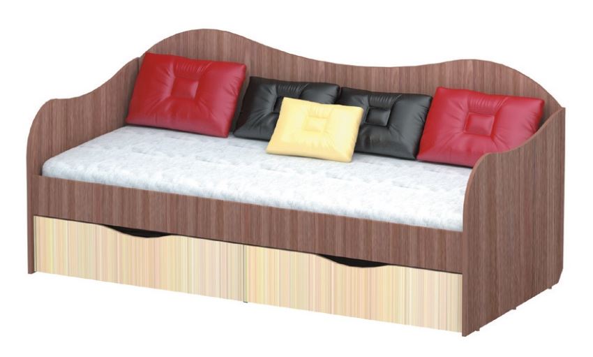 Фото Кровать односпальная Бокс (СМ 90х200) от производителя Пирамида в Щёлкино по цене 11&nbsp;880 ₽