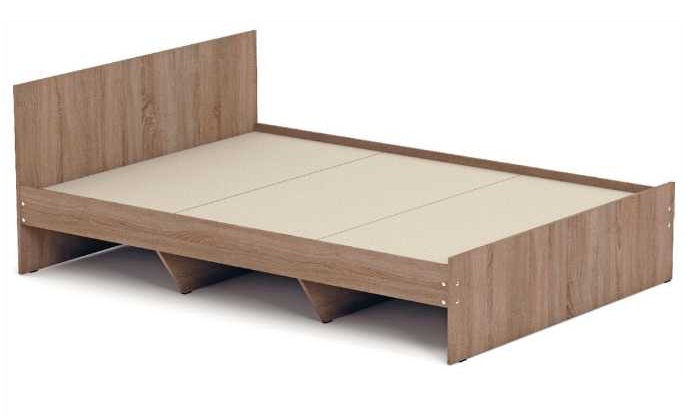 Фото Кровать односпальная К-11 (СМ 90х200) комплектуется настилом от производителя Ромис в Щёлкино по цене 6 250 ₽