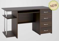 Стол компьютерный ДВК Комфорт-5 (лдсп, лдсп-венге,  венге, дуб молочный (ДВК) ) в Щёлкино от производителя 