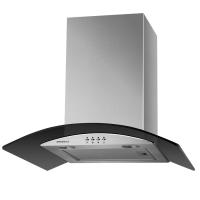 Вытяжка купольная Ancona plus 60 (600х500хh500(980)) (Материал Металл/Стекло , Цвет Белый/Прозрачный) в Щёлкино от производителя 