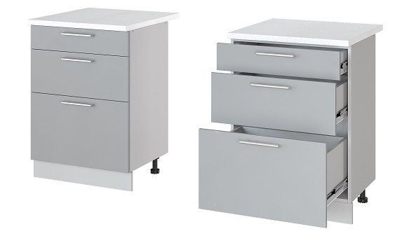 Фото Кухня Бронкс стол-рабочий Н-63 от производителя Леко в Щёлкино по цене 7&nbsp;980 ₽