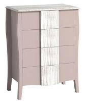 Комод Брауни (Brownie)-45 (мокко-белый (Глазов) ) в Щёлкино от производителя в интернет магазине Планета Комфорта Комод Брауни (Brownie)-45 (мокко-белый (Глазов) ) в Щёлкино от производителя